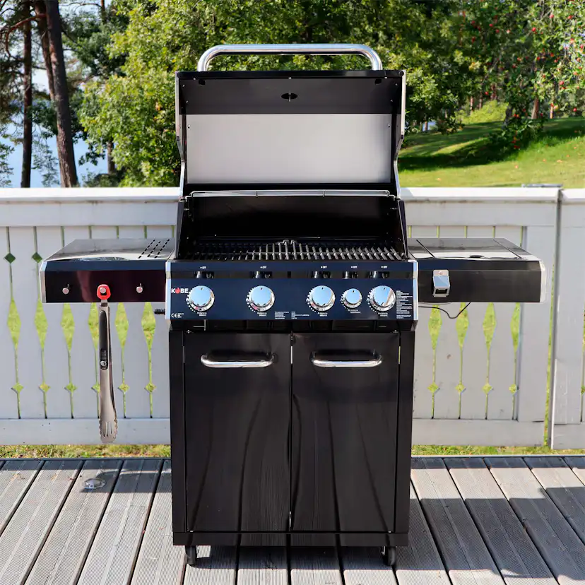 Gasolgrill Kobe Premium 4+1 Svart