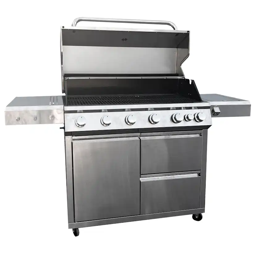 Gasolgrill Kobe Premium 6+1 RST Grå