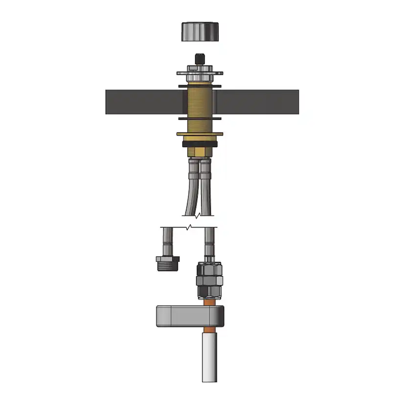 Avstängningsventil Trio Perfekta för Disk- och Tvättmaskin