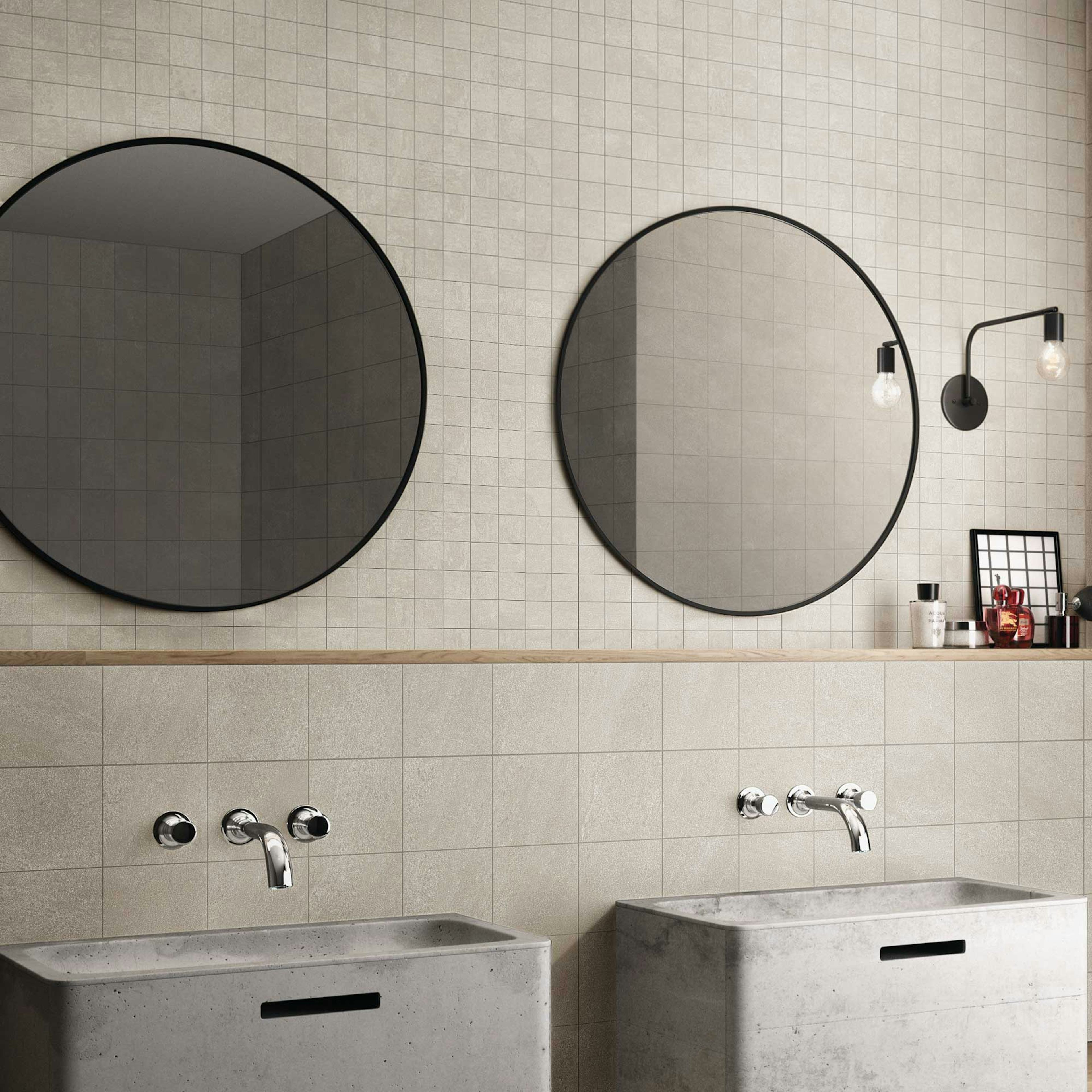 Mosaik Ceramiche Keope Chorus Vit 5x5 cm Matt