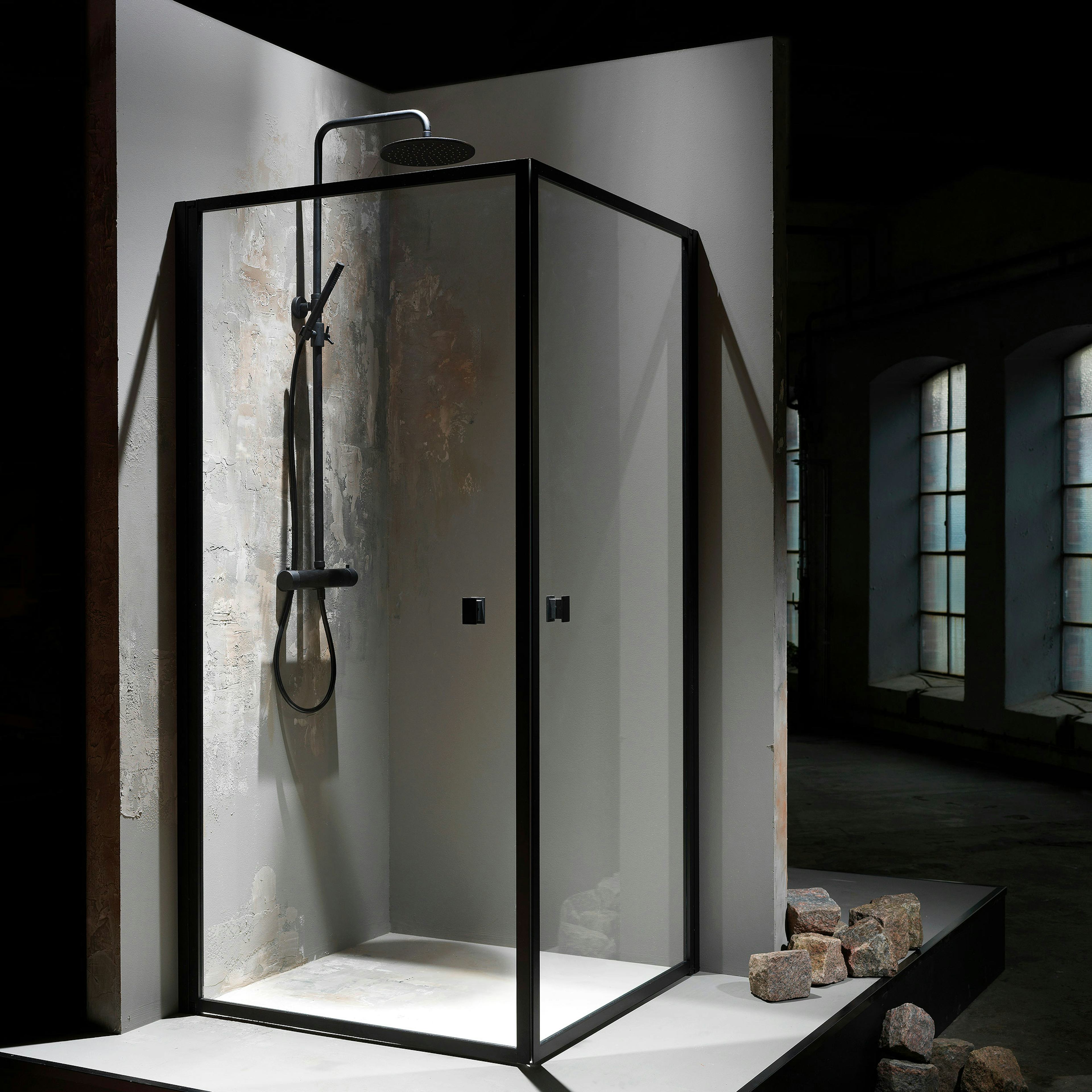 Duschhörn Macro Design Empire Klarglas