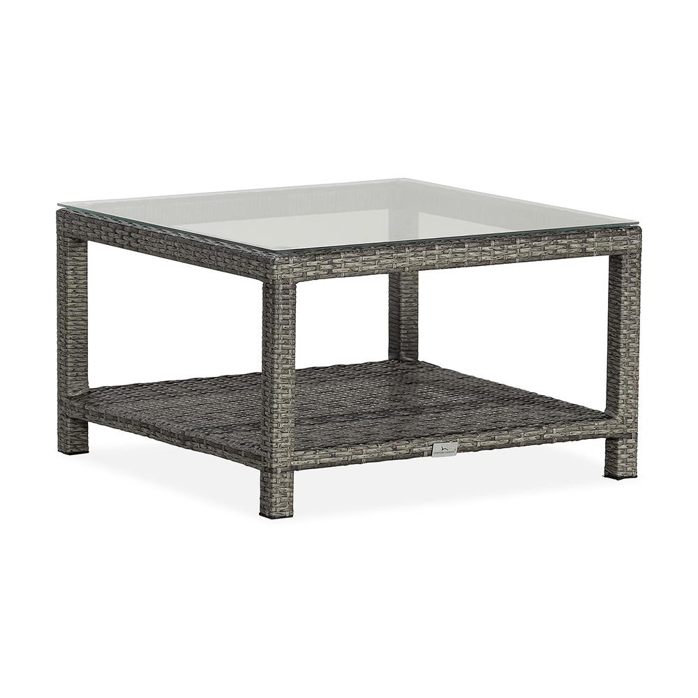 Utebord Comfort Garden Bahamas med Hylla 75x75 cm Utomhus