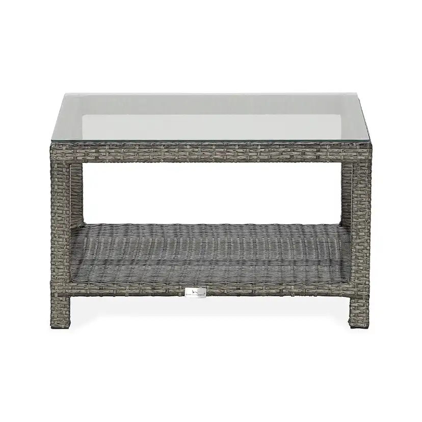 Utebord Comfort Garden Bahamas med Hylla 75x75 cm Utomhus