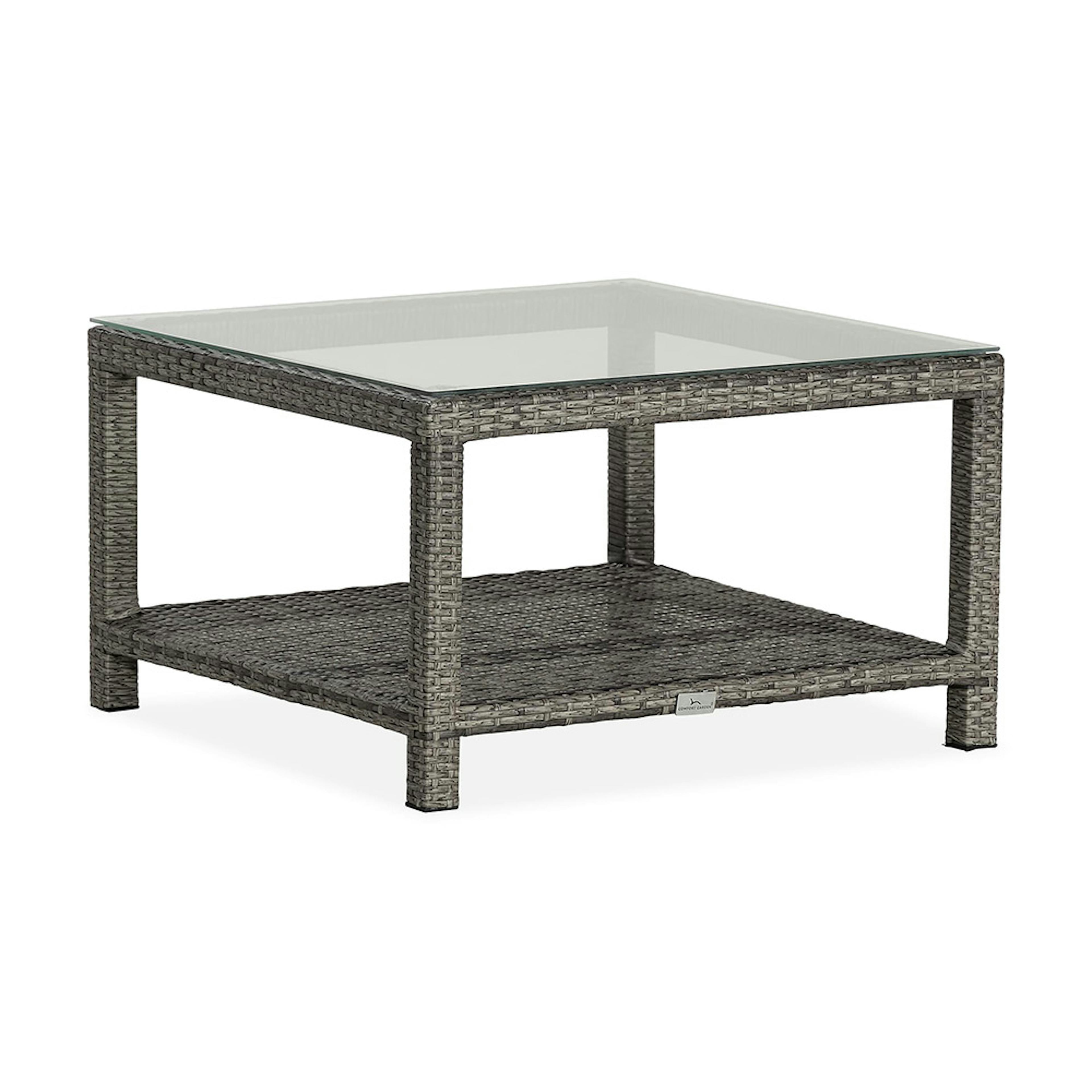 Utebord Comfort Garden Bahamas med Hylla 75x75 cm Utomhus