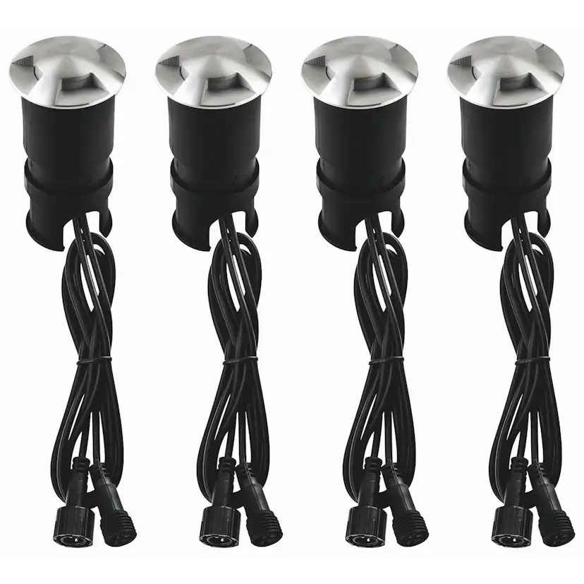 Markbelysning Malmbergs HomeTellus Vi 4St IP67 3000K 12VDC