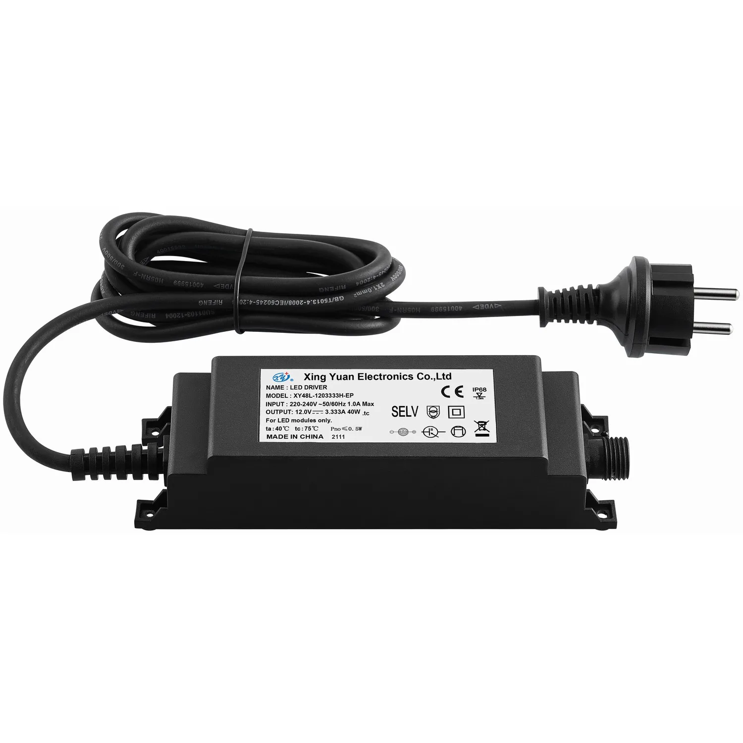 Driver Malmbergs Home 12Vdc 40W 1,8 m