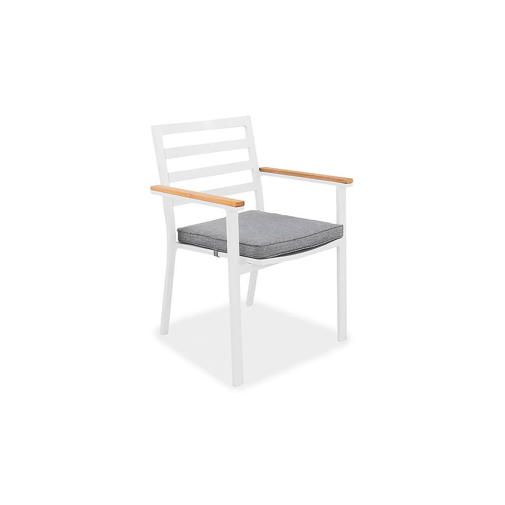 Trädgårdsstol deNoord Oliver med Dyna Utomhus