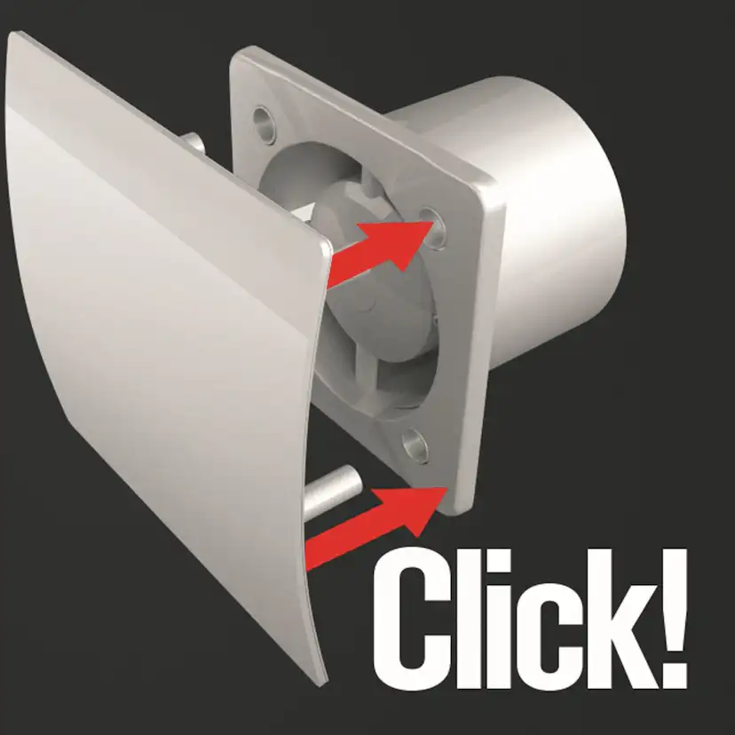 Badrumsfläkt Malmbergs Eos Hygrostat