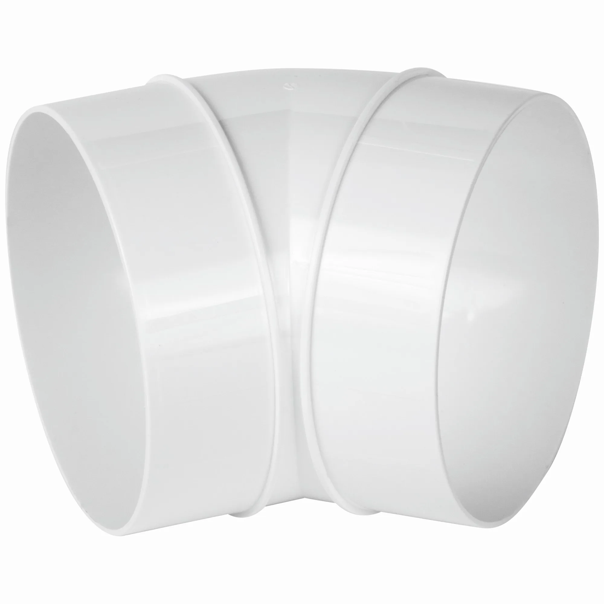 Böj Malmbergs 45° Ventilationskanal 100 mm