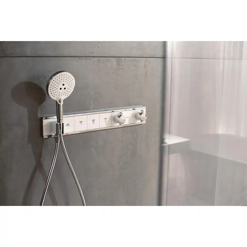 Duschblandare Hansgrohe Rainselect 4 Funktioner med Handduschhållare