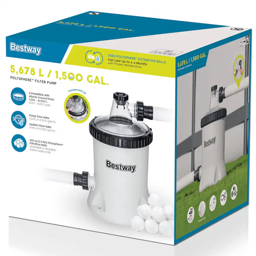 Filterpump Bestway Polysphere 5678L