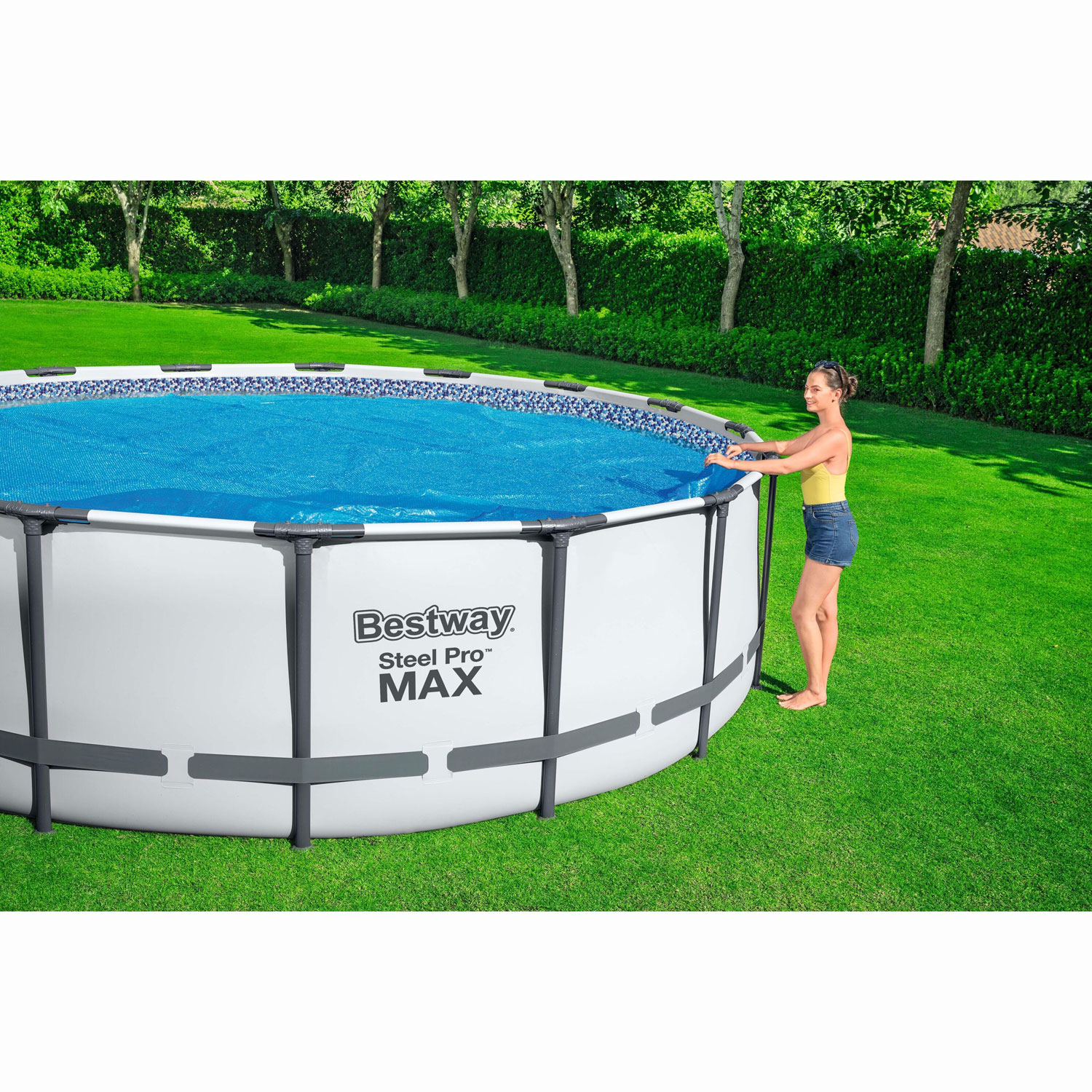 Poolskydd Bestway Flowclear Solar Ø3,56 m