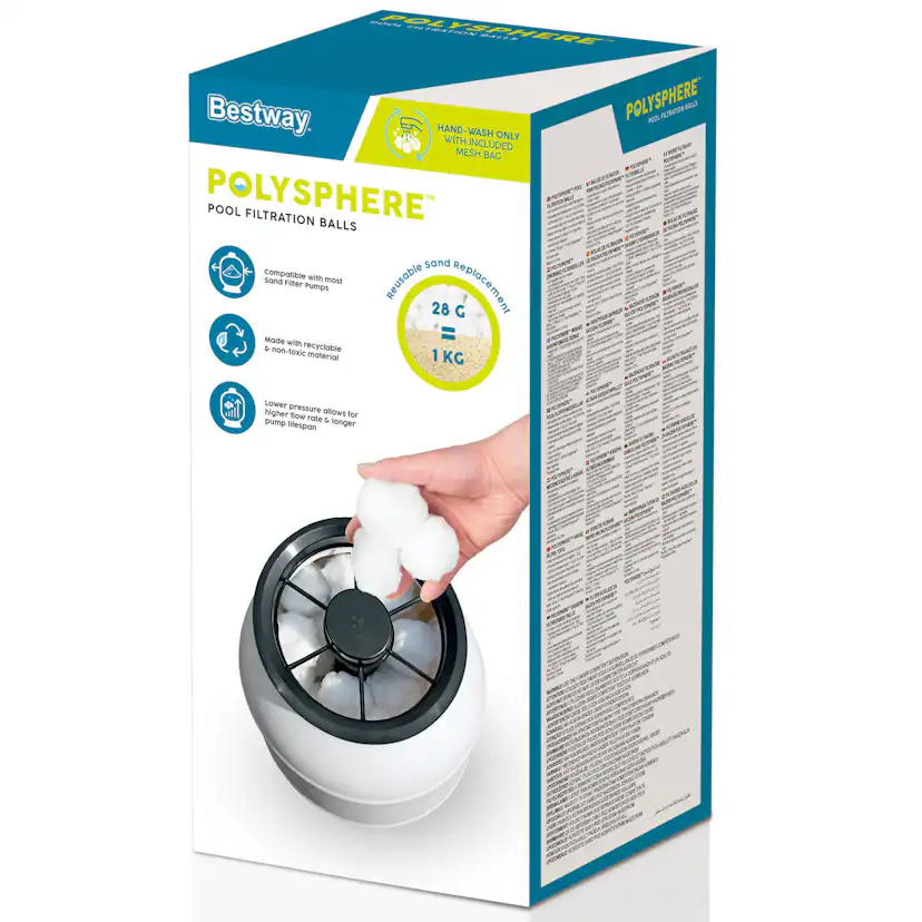 Filterbollar Bestway Flowclear Polysphere