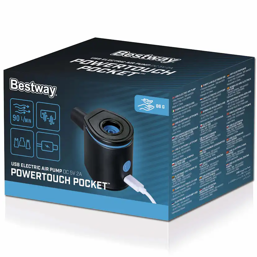 Elektrisk Luftpump Bestway Powertouch USB