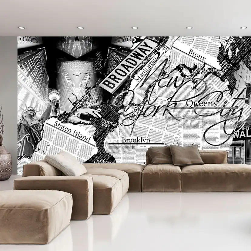 Fototapet Arkiio New York news 450x280 cm