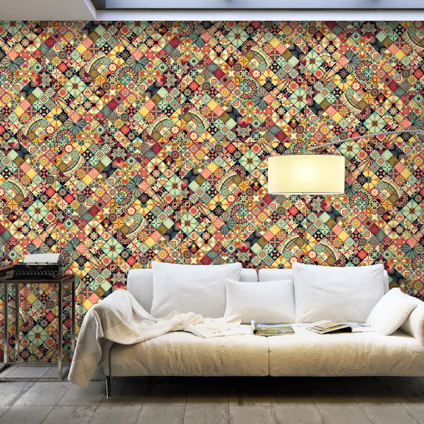 Fototapet XXL Arkiio Rainbow Mosaic 500x280 cm