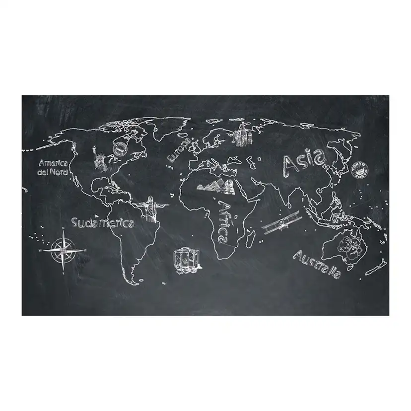 Fototapet Arkiio Liten resa. Stor resor italienska 450x270 cm