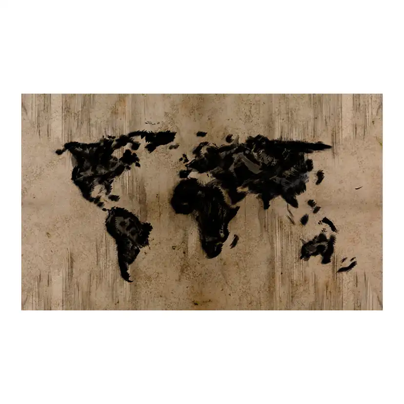 Fototapet Arkiio Pelarna av jorden 450x270 cm