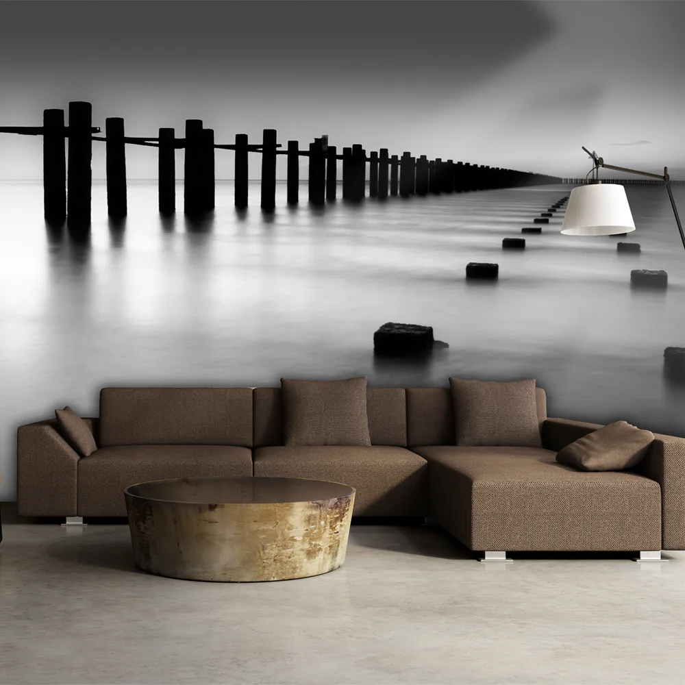 Fototapet XXL Arkiio Themsens mynning vid Shoeburyness, England 550x270 cm