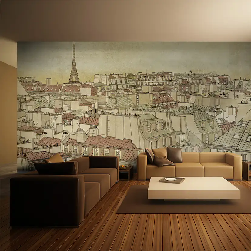 Fototapet XXL Arkiio Good bye Paris! 550x270 cm