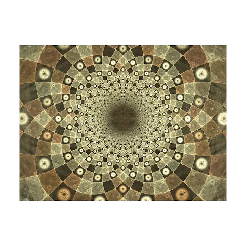 Fototapet Arkiio Brown Mosaic