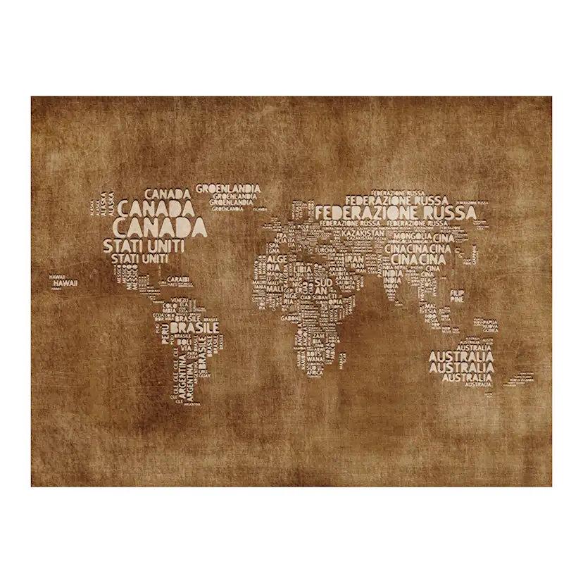 Fototapet Arkiio Antik Italienska Kartan