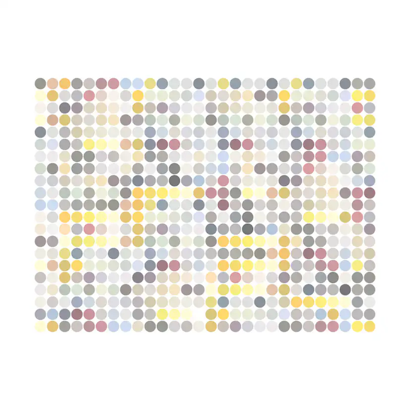 Fototapet Arkiio Colored Polka Dots