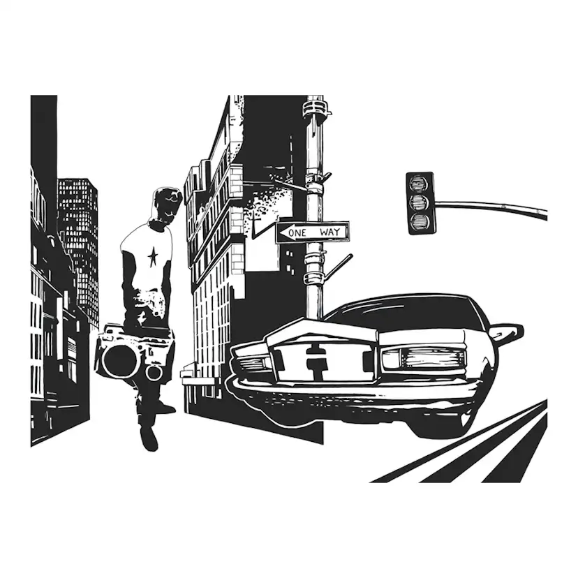 Fototapet Arkiio Urban Stil