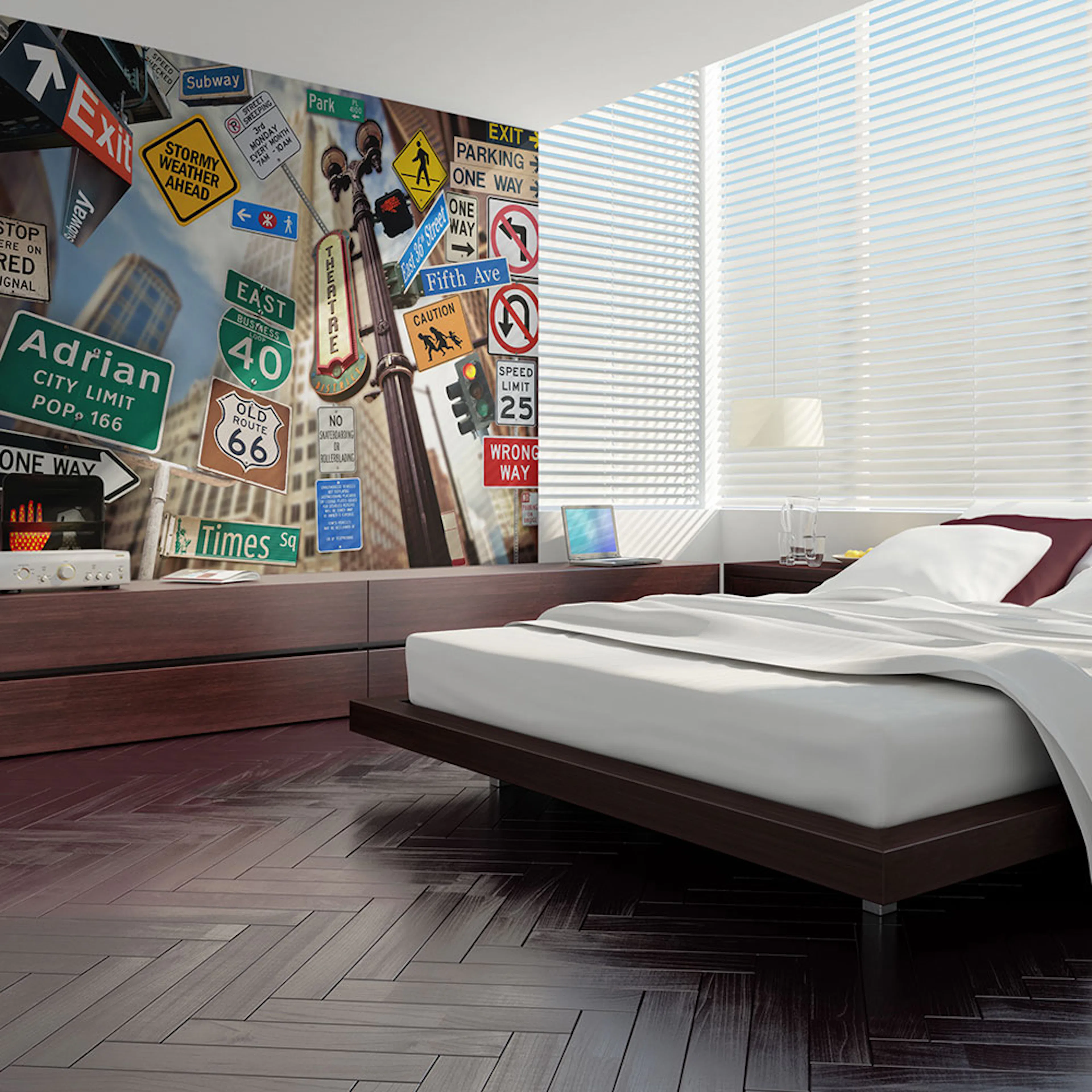 Fototapet Arkiio New York Signposts