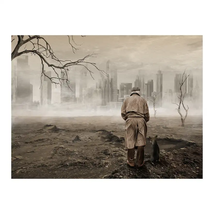 Fototapet Arkiio Ghost's City