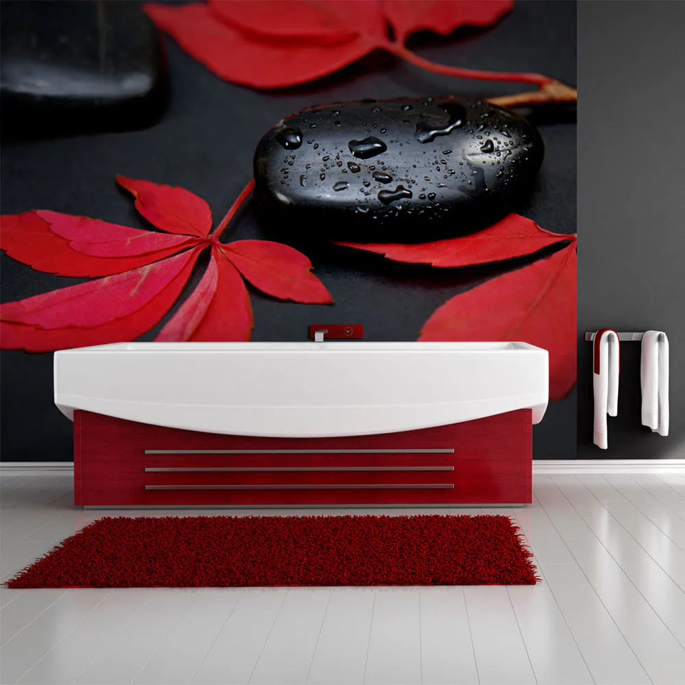 Fototapet Arkiio Intensitet Av Rött