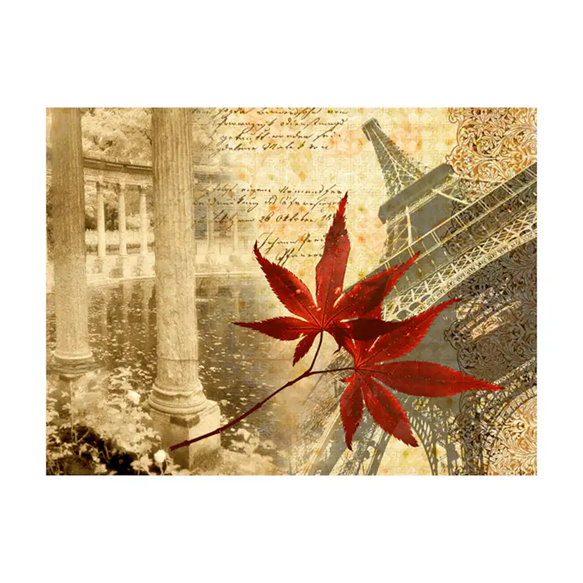 Fototapet Arkiio Höst Och Paris