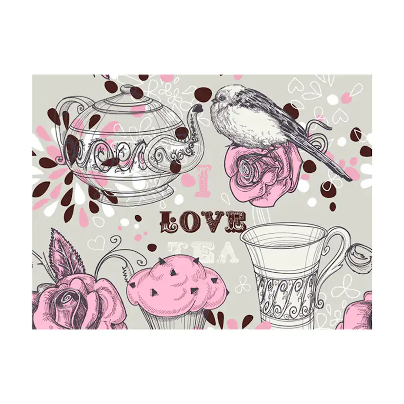 Fototapet Arkiio Afternoon Tea