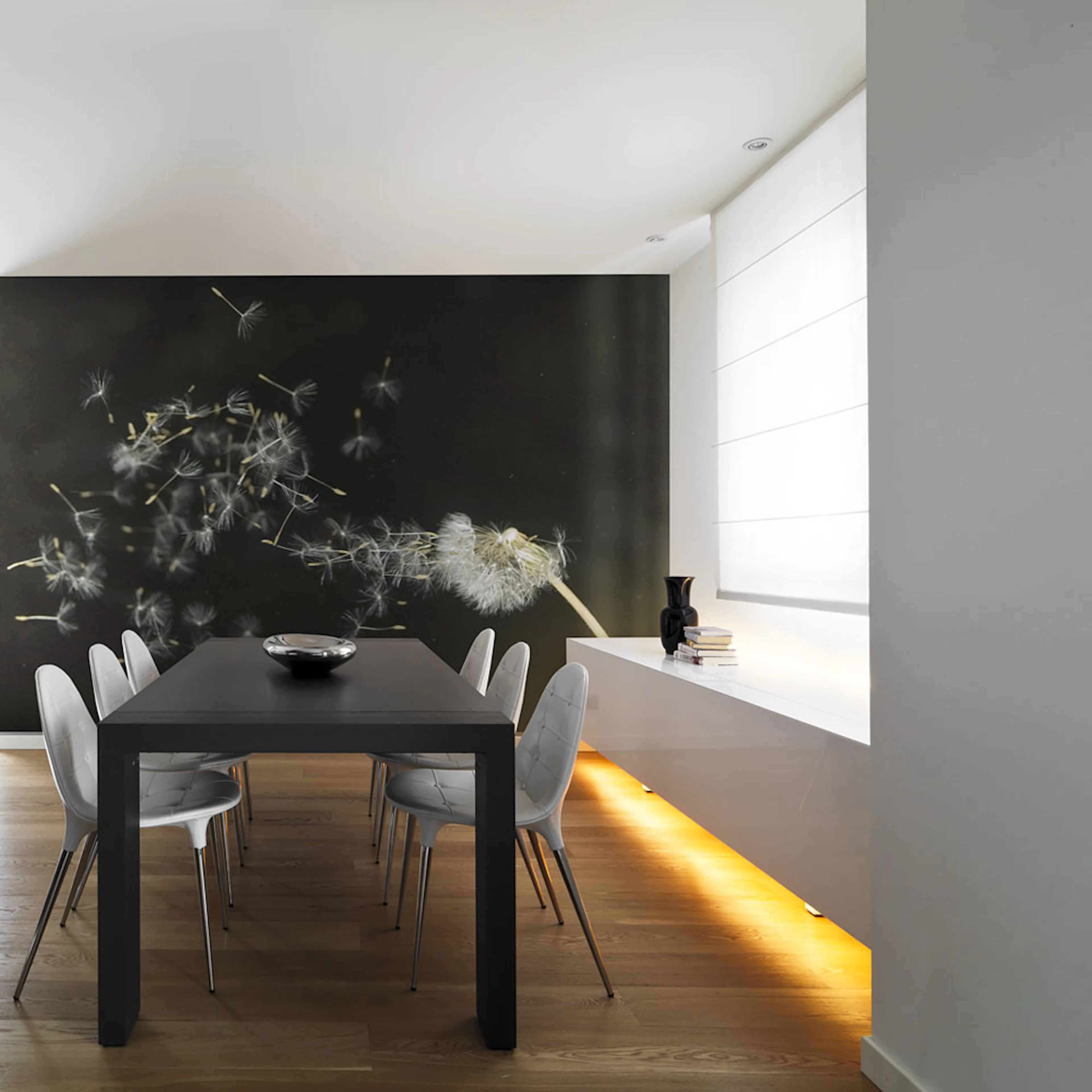 Fototapet Arkiio Maskros Transporteras Av Vinden