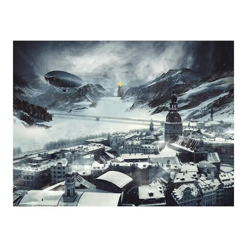 Fototapet Arkiio Winter In Russia