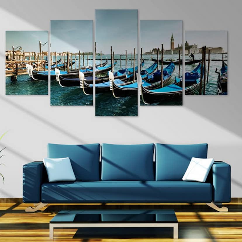 Tavla Arkiio A Canal In Venice