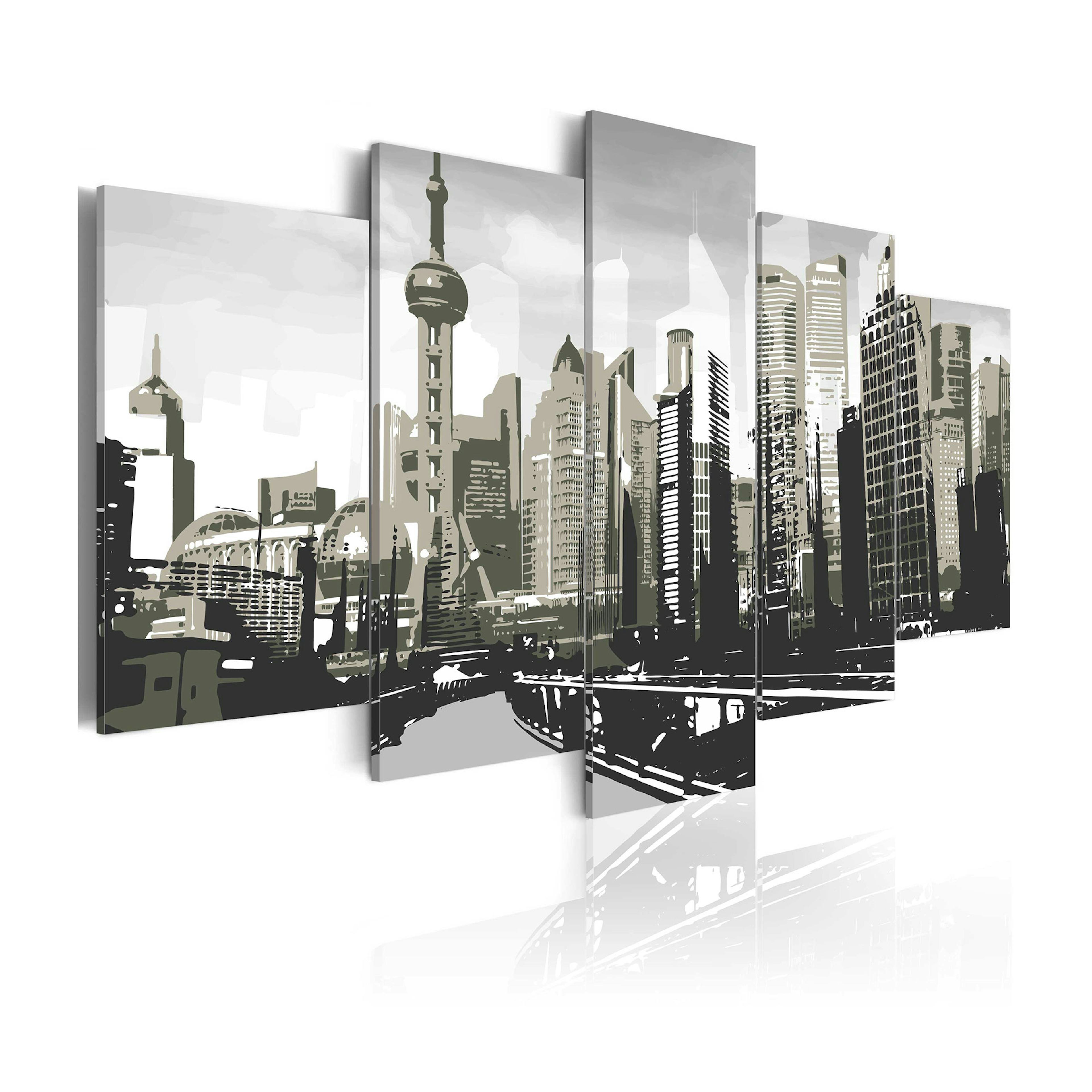 Tavla Arkiio Shanghai China´s Largest City