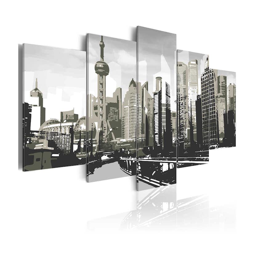 Tavla Arkiio Shanghai China´s Largest City