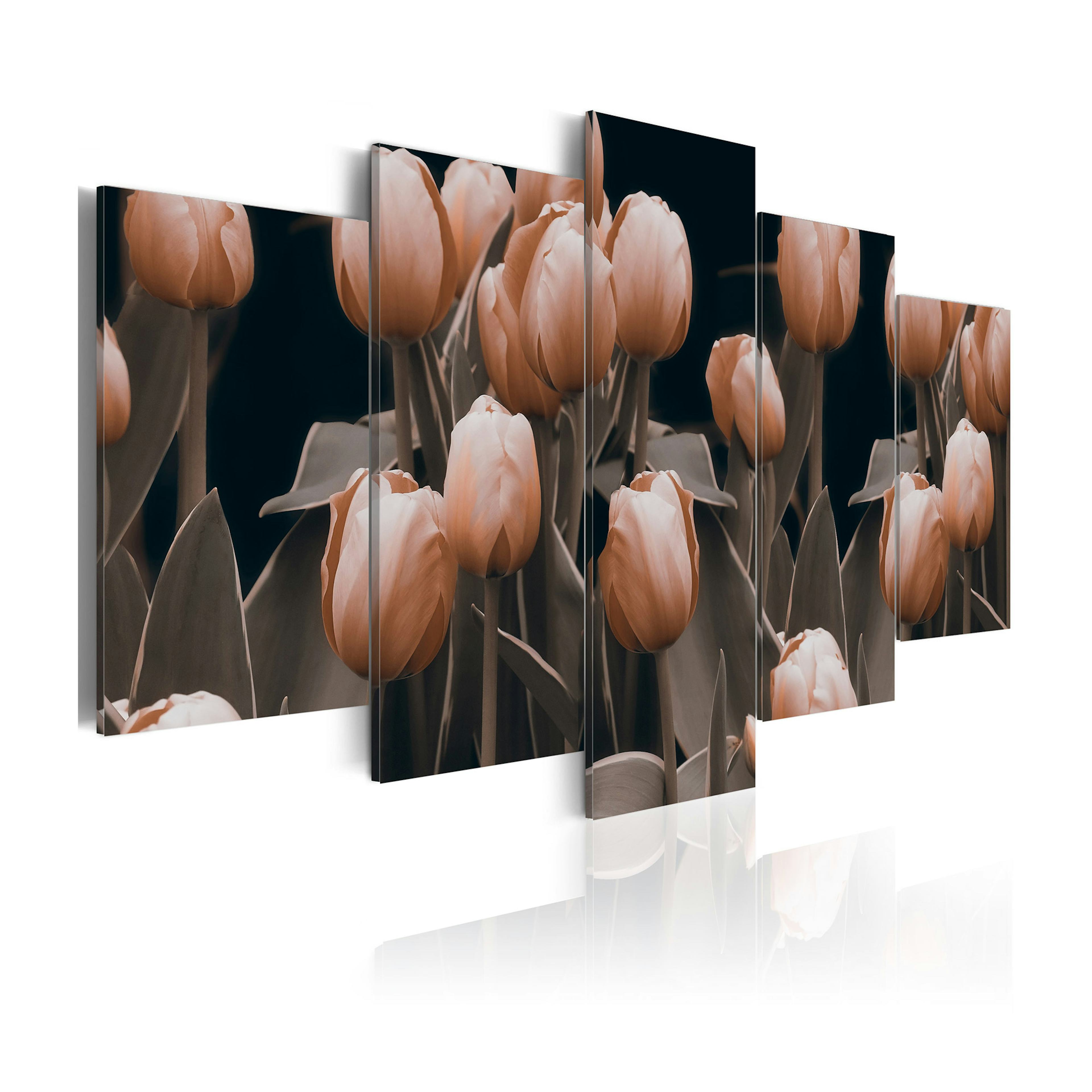 Tavla Arkiio Tulpaner I Sepia