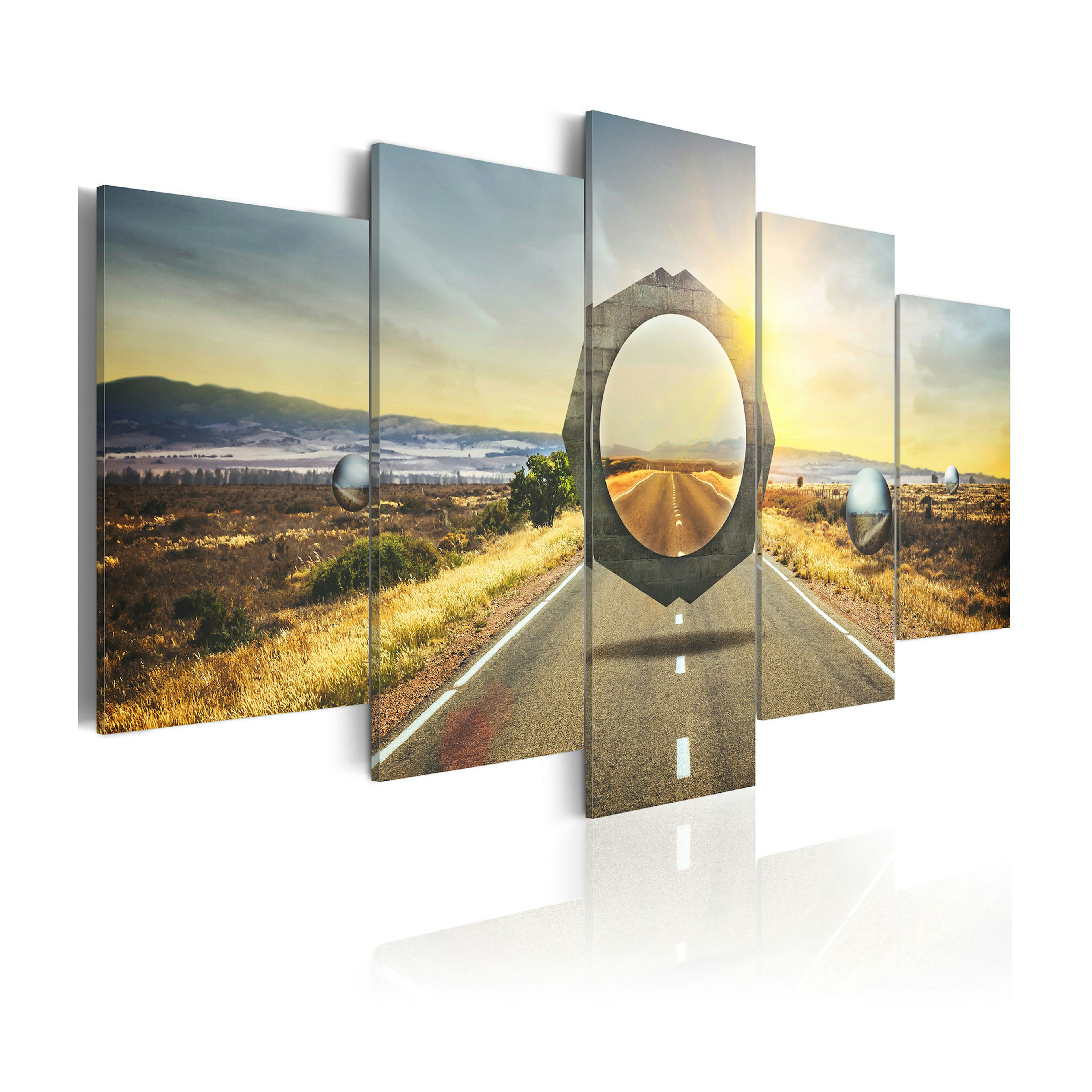 Tavla Arkiio På Gränsen Mellan Två Världar