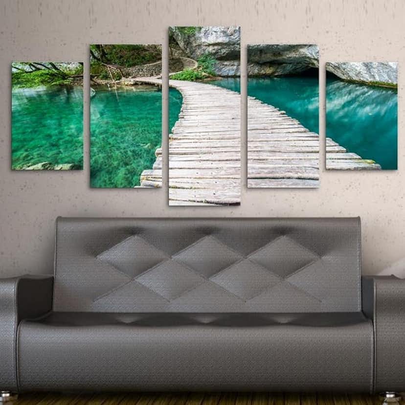 Tavla Arkiio Turquoise Lake