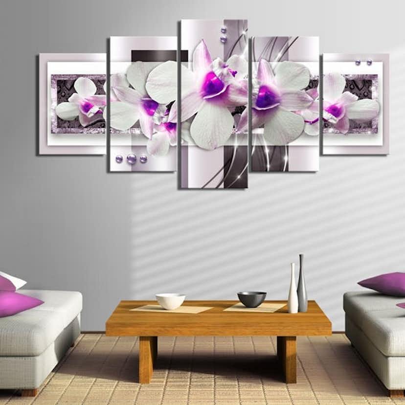 Tavla Arkiio With Violet Accent