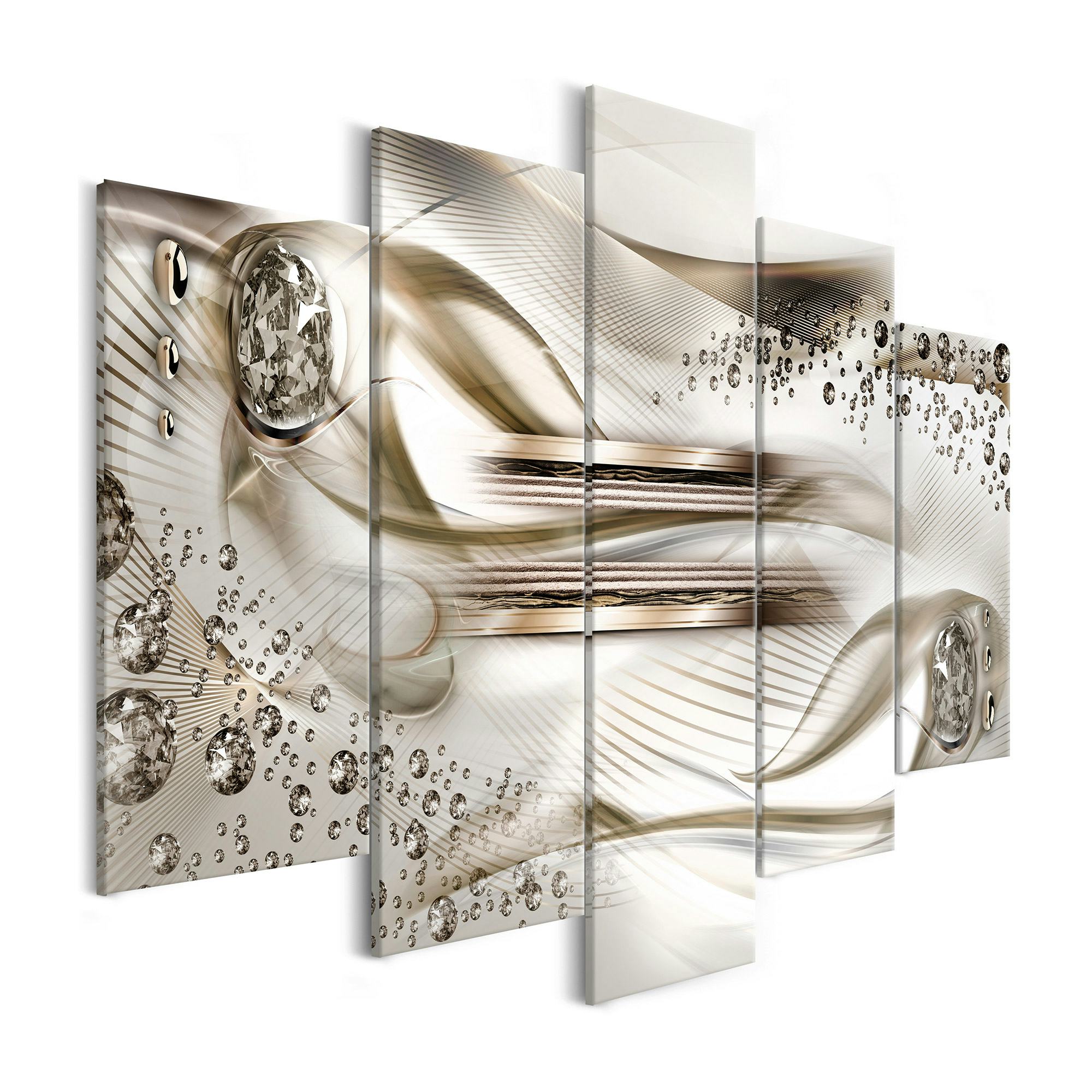 Tavla Arkiio Underwater Harp Wide Brown 5 delar