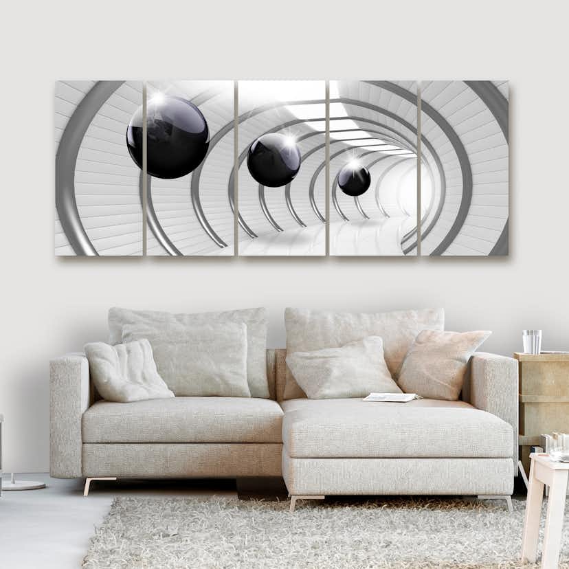 Tavla Arkiio Space Tunnel Narrow 5 delar