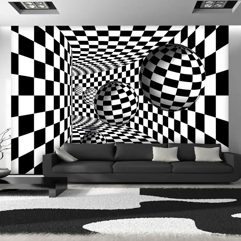 Fototapet Arkiio Black & White Corridor