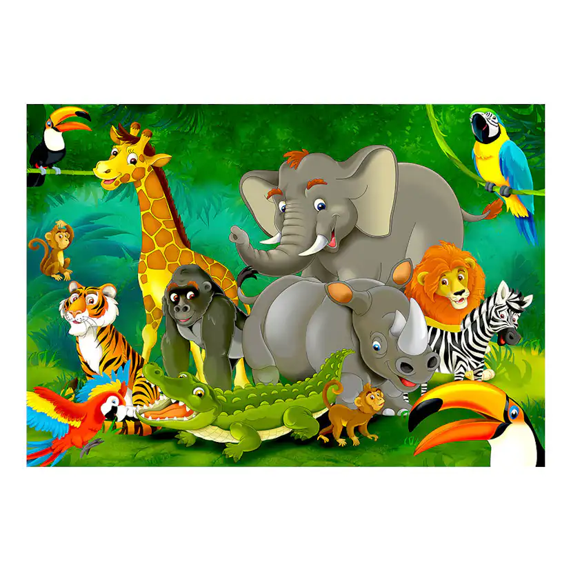 Fototapet Arkiio Colourful Safari