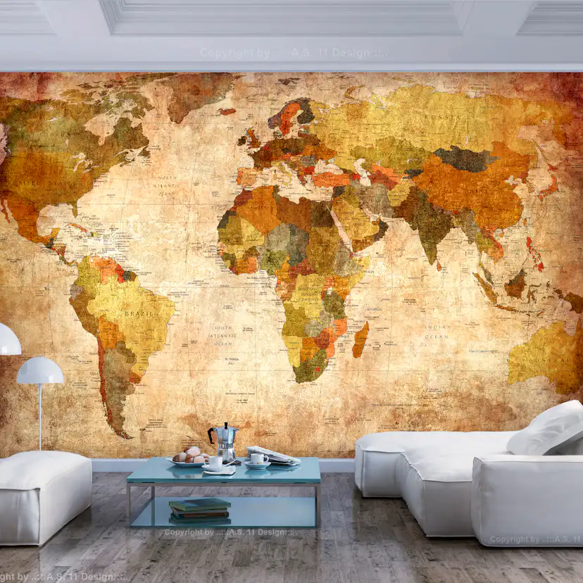 Fototapet Arkiio Old World Map