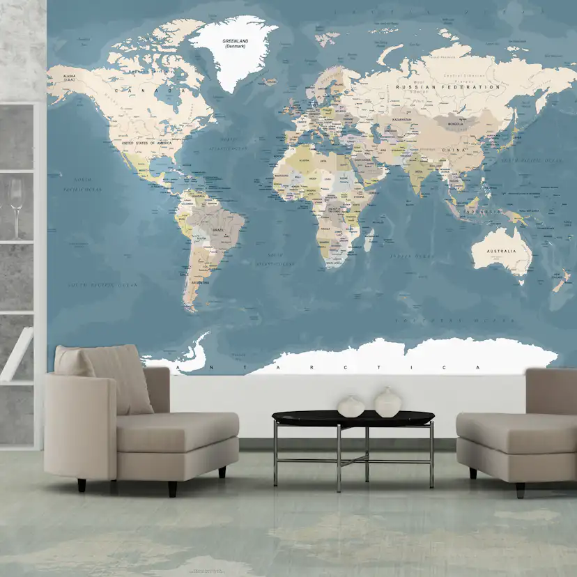 Fototapet Arkiio Vintage World Map