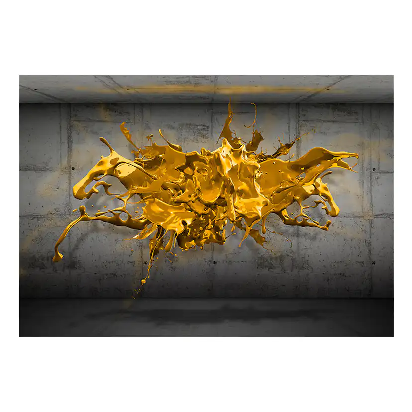 Fototapet Arkiio Yellow Splash