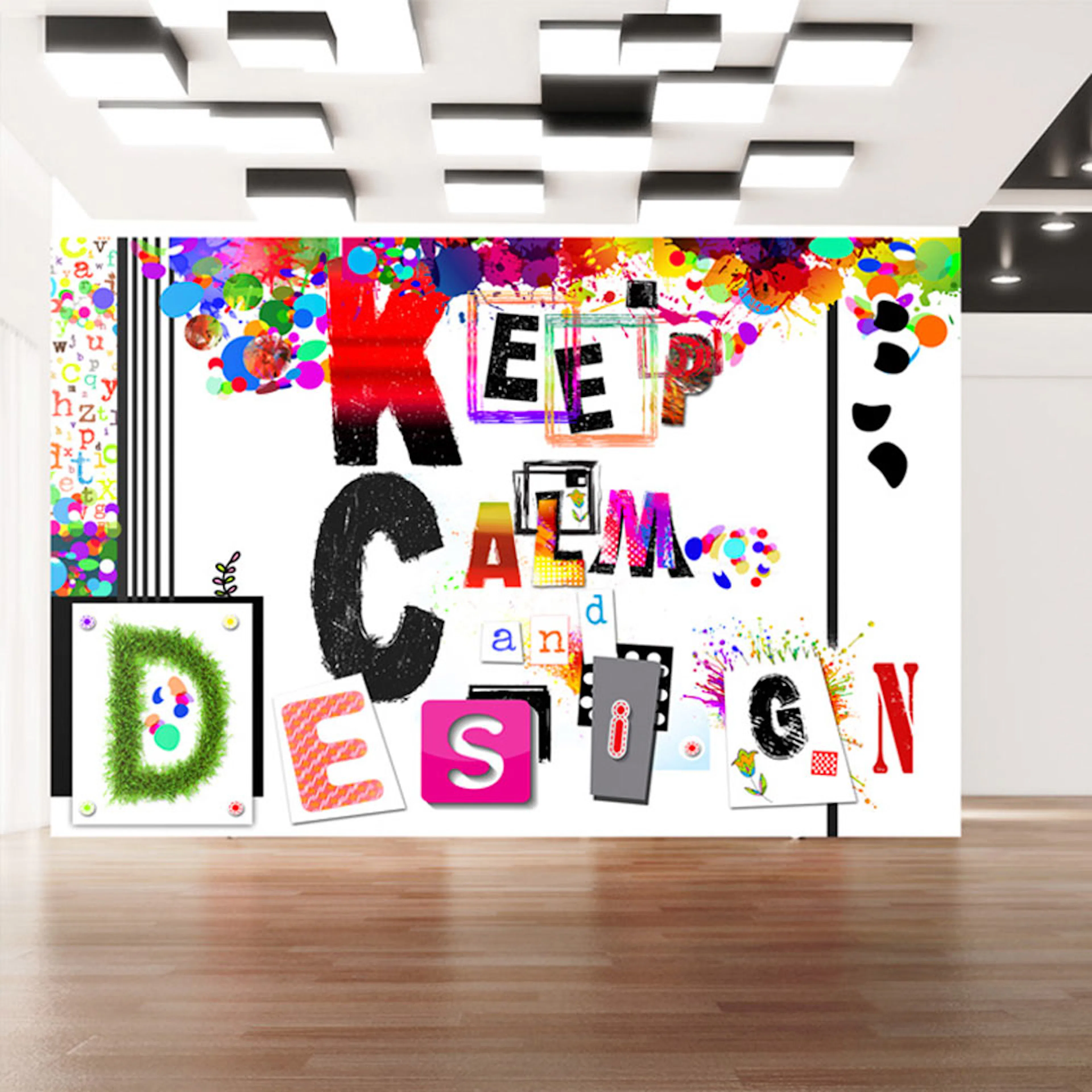 Fototapet Arkiio Keep Calm And Design
